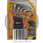 ست آچار آلن 6 پر TAT مدل 28505 مجموعه 9 عددی CR-V