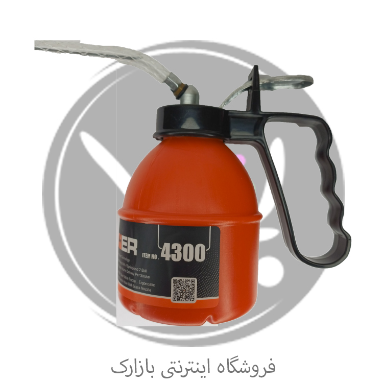 روغن‌دان تنسر 300 سی‌سی مناسب روانکاری قطعات و ماشین‌آلات
