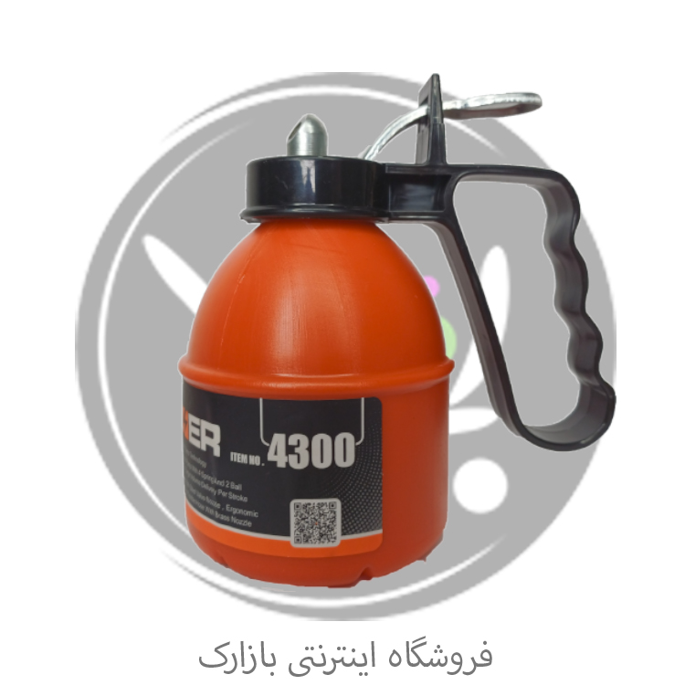 روغن‌دان تنسر 300 سی‌سی مناسب روانکاری قطعات و ماشین‌آلات